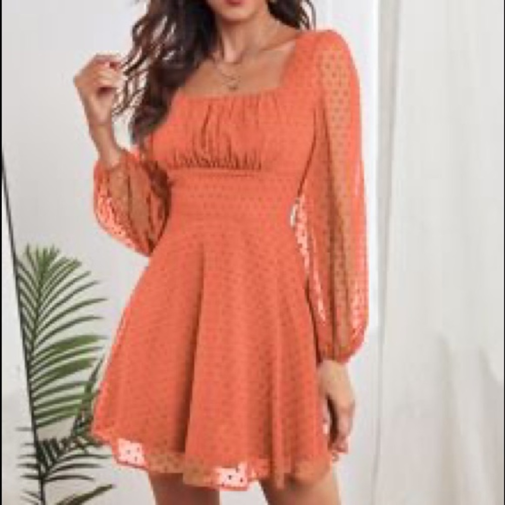 Orange Dress
